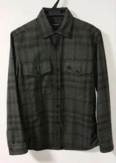 良好　BURBERRY LONDON　ウールシャツ