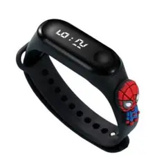 LED腕時計 スパイダーマン キャラクターモチーフ