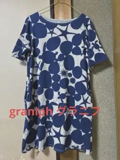 graniph グラニフ レディース　半袖　チュニック　ワンピース