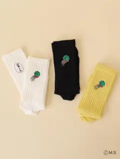 さくらももこ×tabioコラボ コジコジ刺繍ソックス