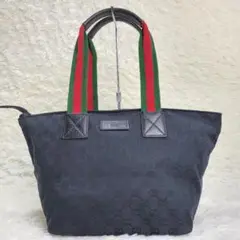 極美品✨ グッチ トートバッグ GG スプリーム シェリーライン 大容量 通勤