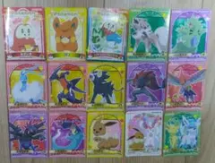 ポケモンシール　15枚 丸美屋　ポケモンカレー