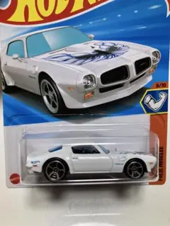 384‼️73 Pontiac Firebird ホワイト ミニカー