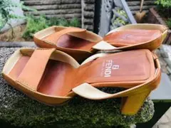 FENDI ミュール レザー イタリア製