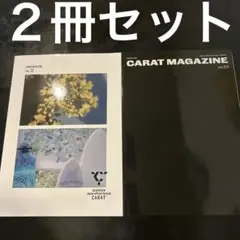 CARAT MAGAZINE vol.12 & vol.13 セット