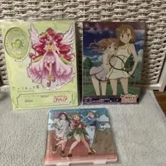 プリキュアキュアグレースとある科学の超電磁砲ポスターカードセット！