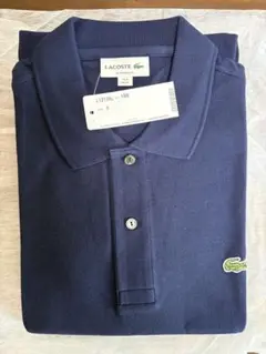 新品未使用品　LACOSTE ネイビー ポロシャツ サイズ6