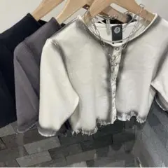 新品未使用　JEANASIS スプレーダイリブTEE SS トップス　半袖