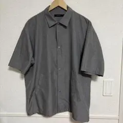 レイジブルー　半袖シャツ　グレー　メンズ　L　ポリエステル