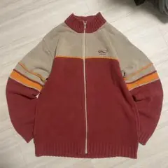 VANS 旧タグ 90s ジッパー付きハイネックニット オーバーサイズ YKK