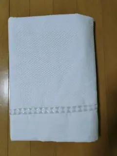 ホワイト メッシュデザイン 掛け布団カバー