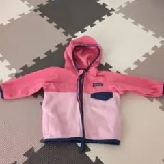 patagonia フリースアウター 3-6M ピンク