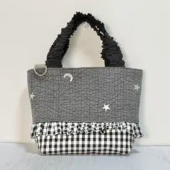 お散歩バッグ⭐︎フリル付き⭐︎ヌビトート