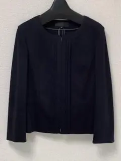 UNTITLED/新品・未使用 アンタイトル 七分袖ノーカラージャケット
