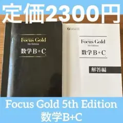 フォーカスゴールドFocusGold 5thEdition 数学B+C