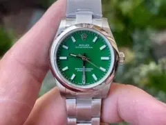ROLEX オイスターパーペチュアル グリーン