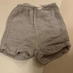 オーガニックコットン グレー パンツ 92