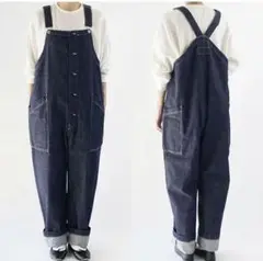 【美品】ハーベスティオーバーオール サロペットサイズ1