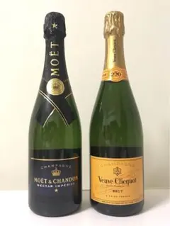 モエネクターアンペリアルとヴーヴイエローの2本セット