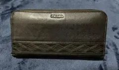 PRADA 長財布 黒 小銭入れほぼ未使用 値下げ可