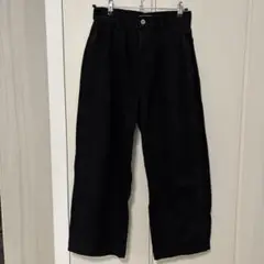 UNIQLO バギージーンズ ブラック