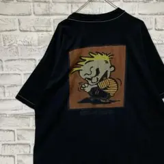 USA製90sヴィンテージTシャツ！シングルステッチ　ブラック半袖古着XL 9