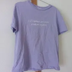 N. ラベンダー Tシャツ Mサイズ　コットン