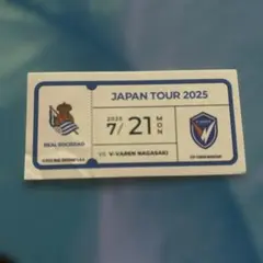 ★レアルソシエダ 対 Vファーレン長崎 記念ステッカー 非売品 シール 久保建英