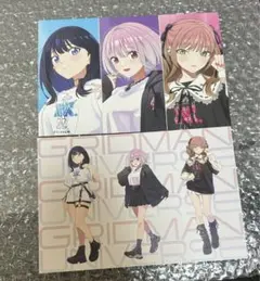 グリッドマンユニバース　アニメイト　ポストカード 集合　サブカルファッション