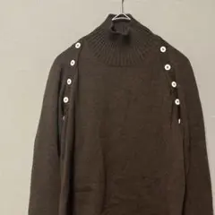 ヒロココシノ　2ウェイニット(L)ブラウン　ノースリーブ＆ボレロセット