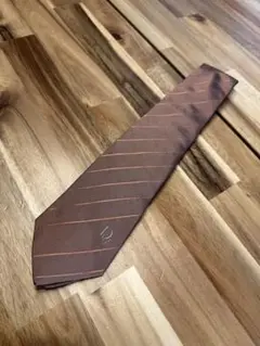 Christian Diorピンクストライプ ネクタイ