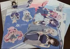 ブルーアーカイブ　A4クリアファイル　ローソン限定 6枚