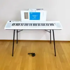 「美品」YAMAHA piaggero NP-12B（スタンド付き） YAMAHA piaggero NP-12B 電子ピアノ スタンド付 - メルカリ