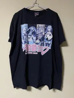初音ミク グラフィックTシャツ GILDANボディ アニメTシャツ y2k
