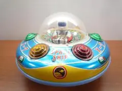 ブリキ玩具マスダヤ当時物銀河円盤Ｘ-５完動品 ブリキ玩具マスダヤ当時物銀河円盤X-5完動品