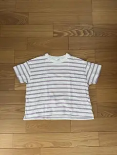 ローリーズファーム　半袖Tシャツ　ボーダー　130-140