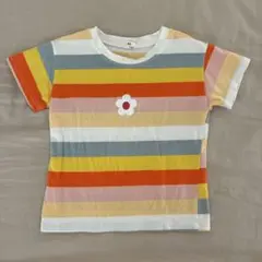 ストライプ Tシャツ 110サイズ 半袖　女の子