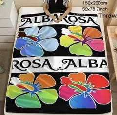 ALBA ROSA グラフィック ブランケット 毛布 150×200 A