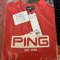 PING 赤 Tシャツ EST. 1959