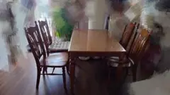 木製ダイニングテーブルセット
