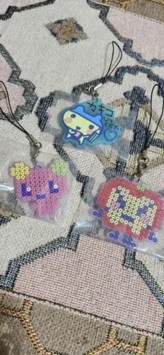 たまごっち 一番くじ F賞 きらきらラバーチャーム3点セット