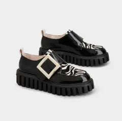 roger vivier ゼブラ柄　ローファー
