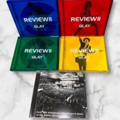 GLAY「REVIEW2～BEST OF GLAY～」CD4枚＋Blu-ray盤