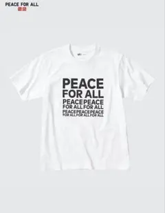 ユニクロ　PEACE FOR ALL Tシャツ 佐藤可士和　【XLサイズ】