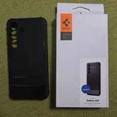 Galaxy S24 ラギッド・アーマー ACS07346 (マット・ブラック)