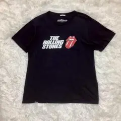 ローリングストーンズ GU 黒 メンズ TシャツバンT XL 半袖