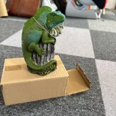 イグアナ置物