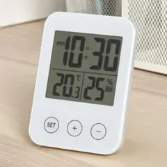未開封 IKEA スロッティス 時計 湿度計/温度計付き 1個