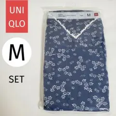 ユニクロ　レーディス　キャミソール ショートパンツ セット　ルームウェア 花柄