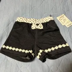 新品Cute Paradise 半ズボン 100cm☆白x黒
